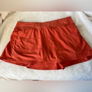 NWOT Lululemon Pace Rival Mid Skirt